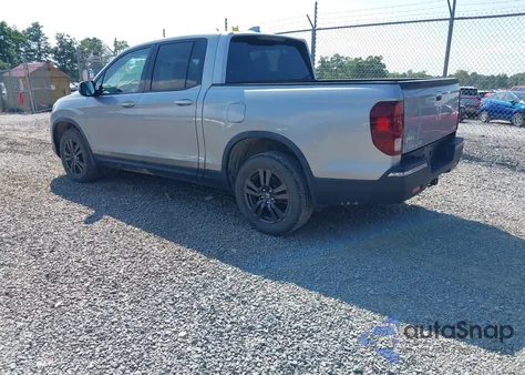 2019 Honda Ridgeline Sport from USA, damaged, VIN 5FPYK3F18KB040286
